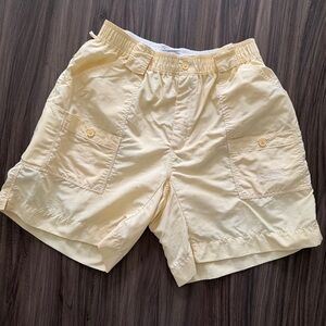 AFTCO Original Men’s Fishing Shorts Size 34-Light Yellow